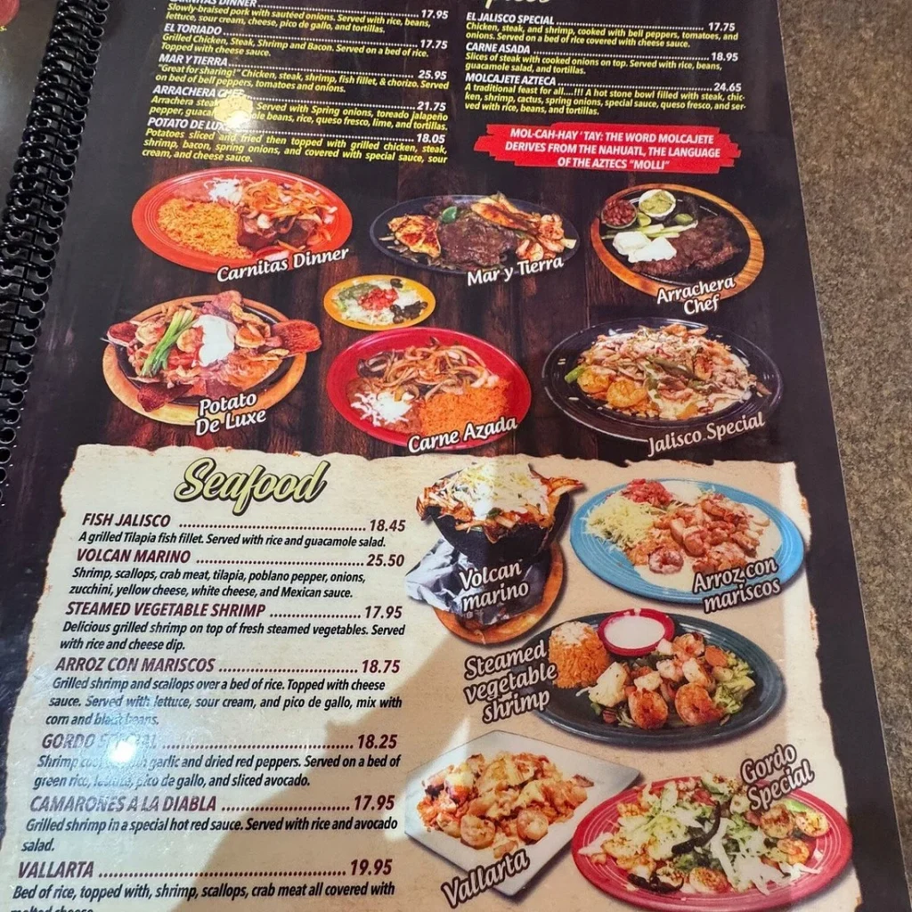 El Maguey Menu