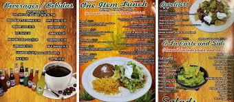 El Maguey Menu