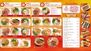 Red Bowl Menu