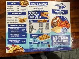 Sharks Menu