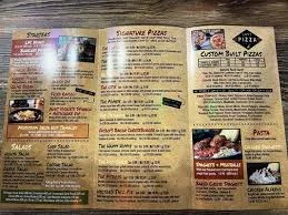 Lost Pizza Menu 