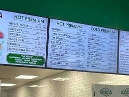 Mr Pickles Restaurant Menu