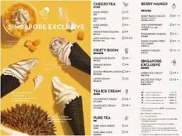 Hey Tea Menu