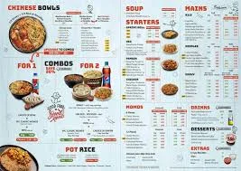 China Wok Menu